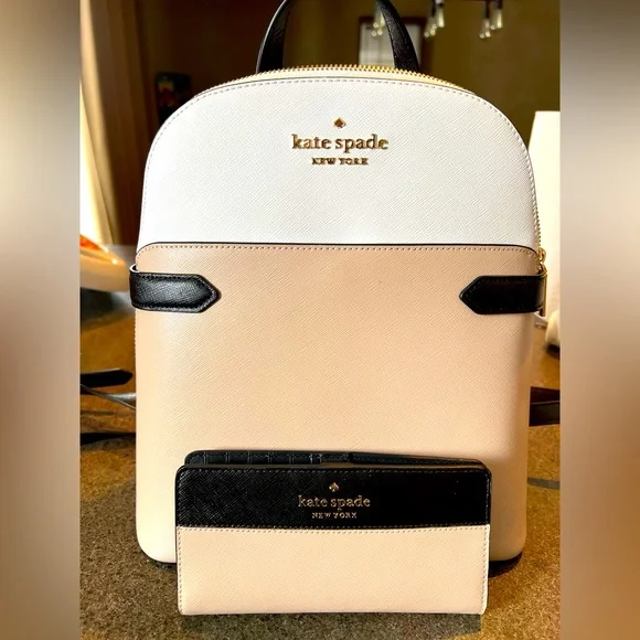 Kate Spade purse/book bag and a wallet s-l400.jpg main image 2